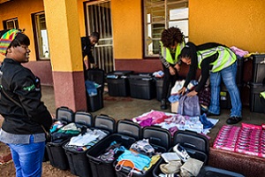 Donations benefit a school and its community