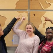 Stellenbosch University students connect with peers on the continent