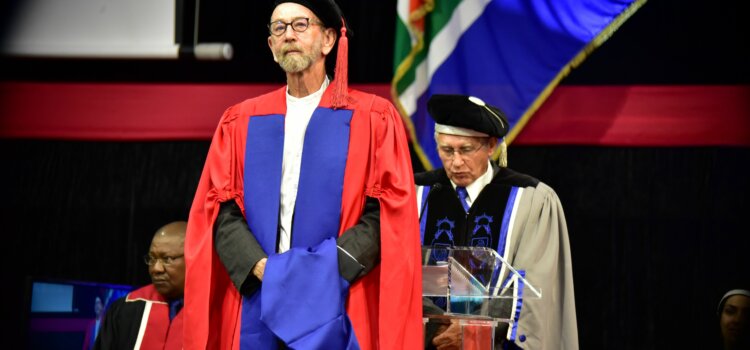 Honorary doctorate for Dave Pepler, illustrious ecologist, naturalist